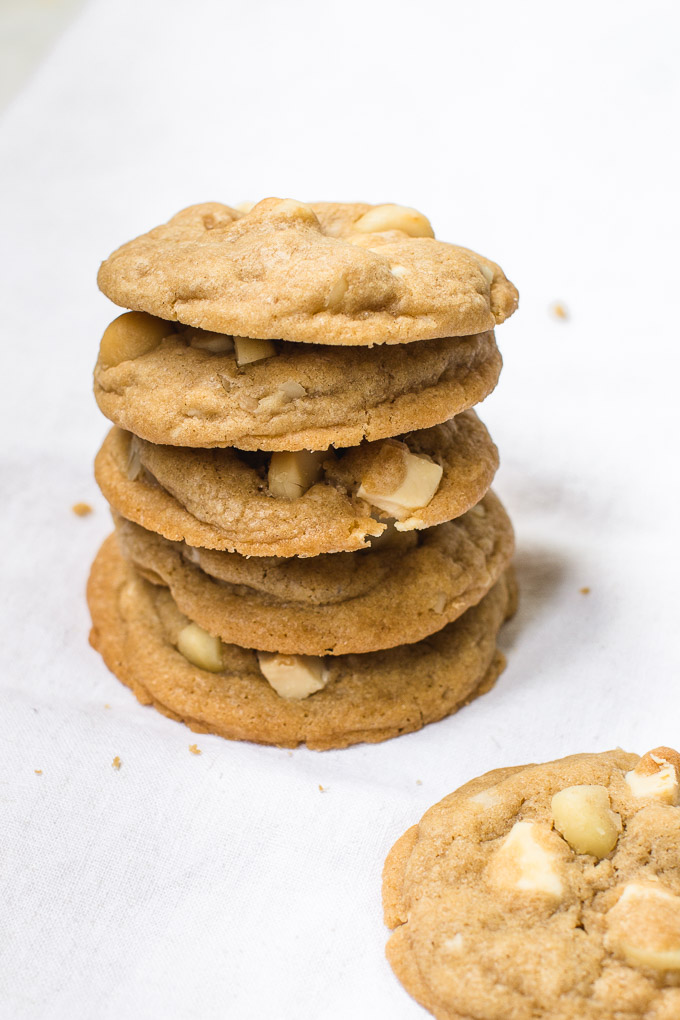 White Chocolate Macadamia Cookies