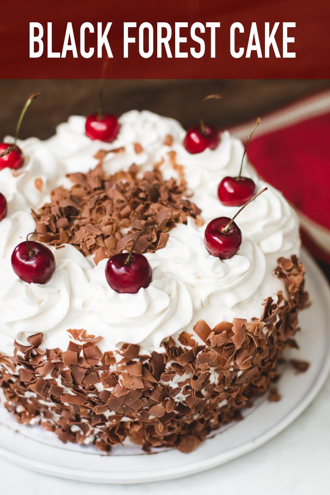 Double Chocolate Black Forest Cake - Baran Bakery