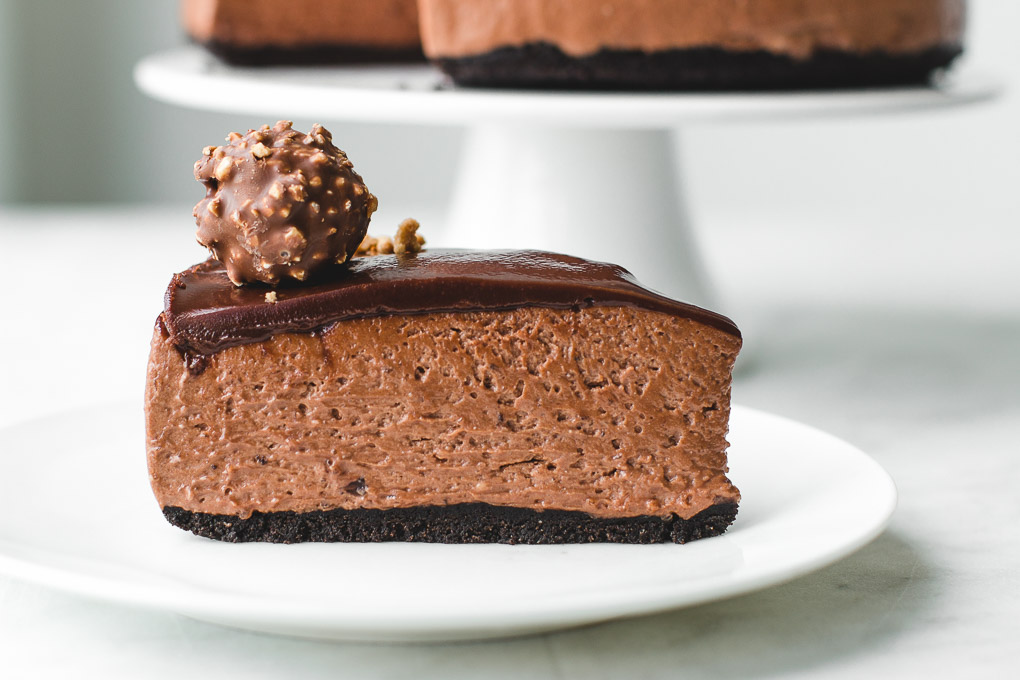 No Bake Nutella Cheesecake