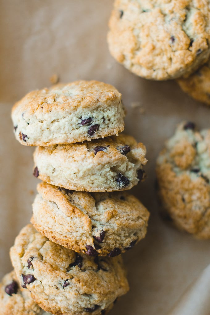 The Most Delicious Chocolate Chip Scones Pretty. Simple. Sweet.