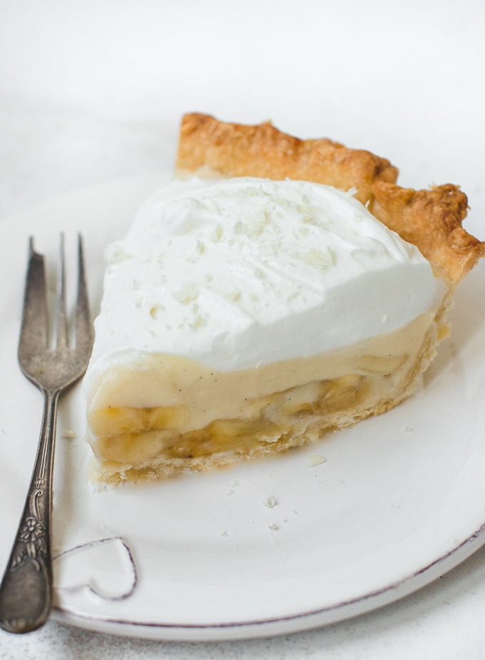 The perfect banana pie