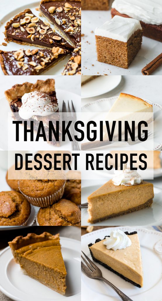 Thanksgiving Dessert Recipes