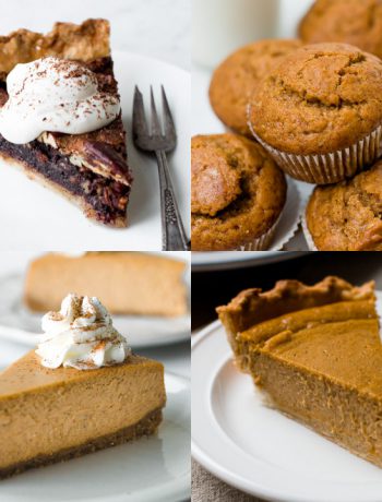 Thanksgiving Dessert and Pie Recipes