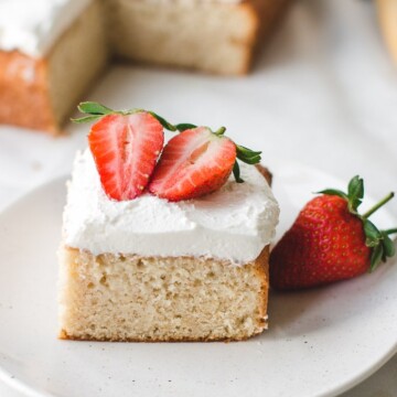 Amazing Tres Leches Cake - Pretty. Simple. Sweet.