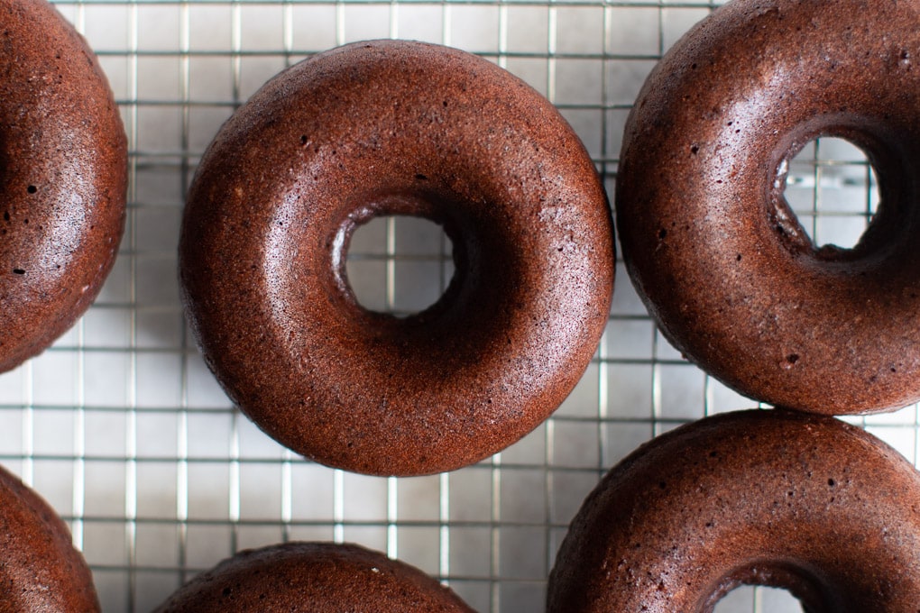 mini chocolate donuts bag