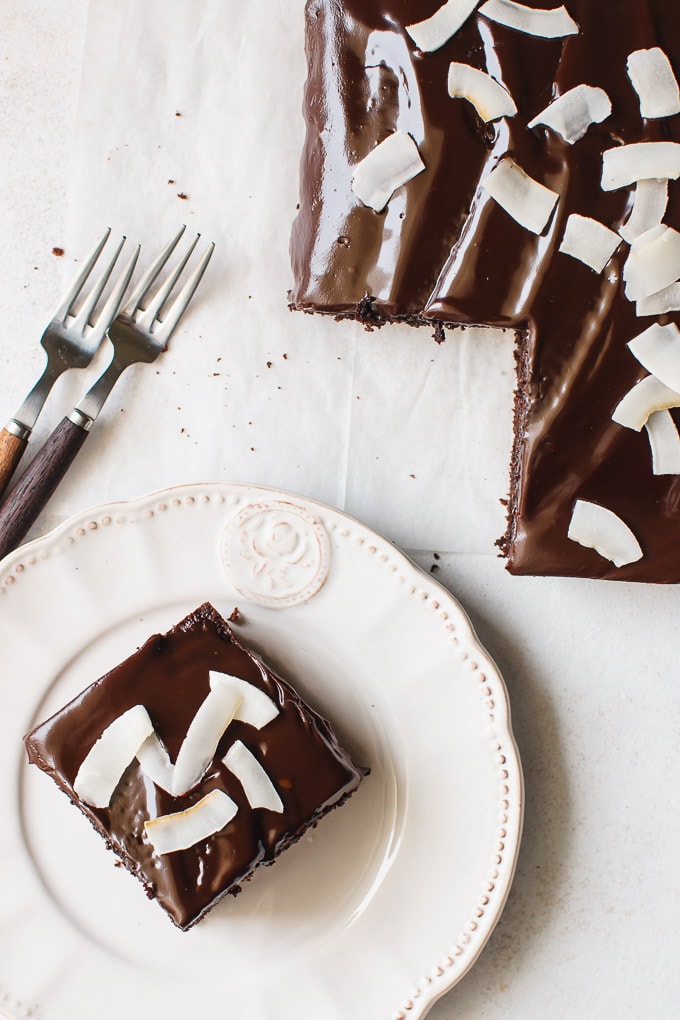 Chocolate Coconut Cake