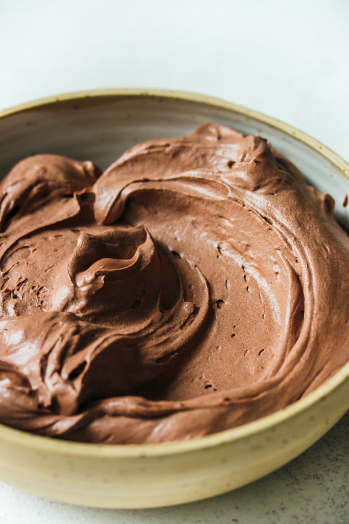 Heavenly Chocolate Mascarpone Frosting - Pretty. Simple. Sweet.