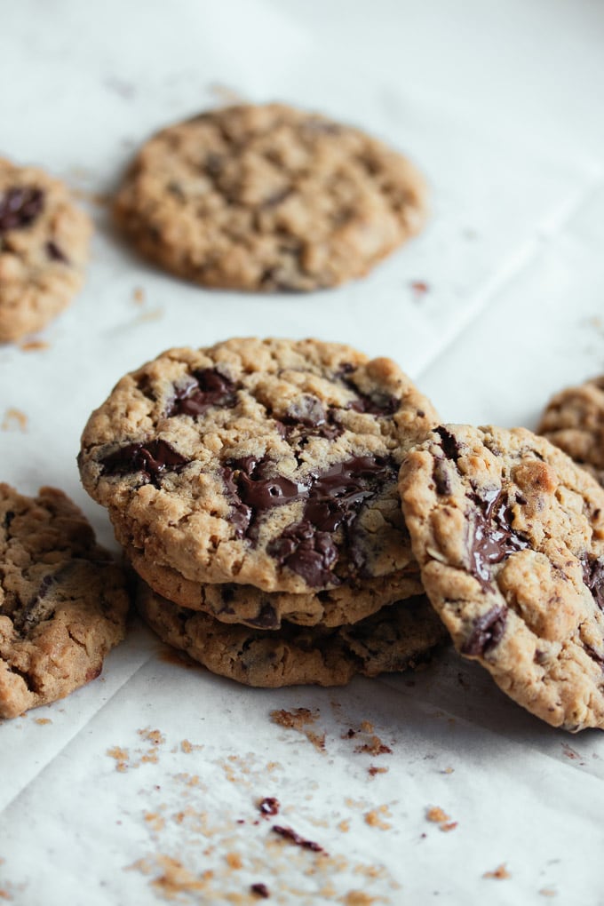 Peanut Butter Oatmeal Chocolate Chip Cookies - Pretty. Simple. Sweet.