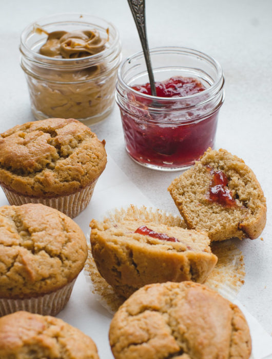 Peanut Butter and Jelly Muffins