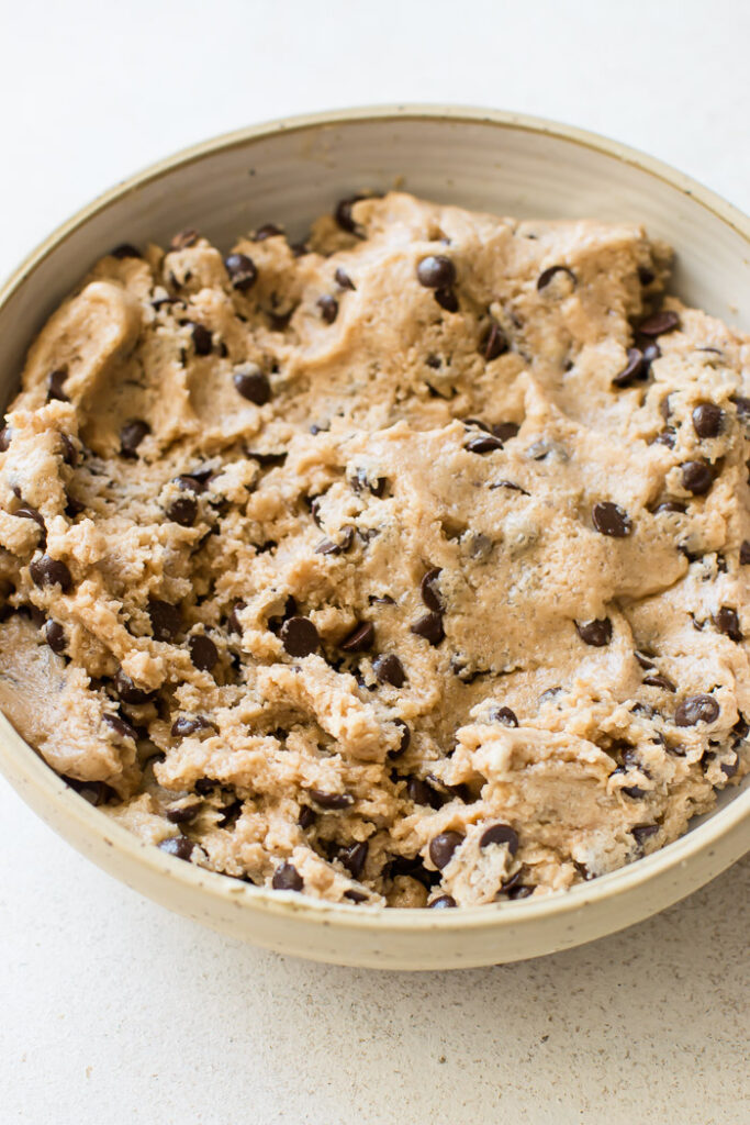 3 ingredient edible cookie dough recipe