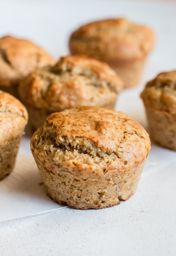 Peanut Butter Banana Muffins