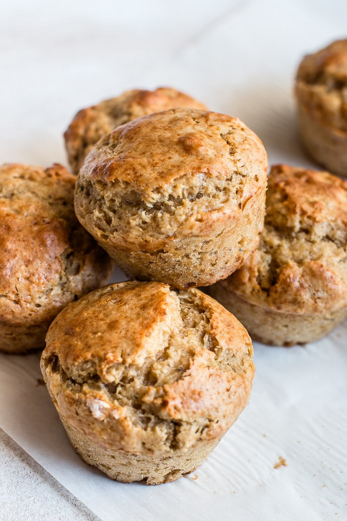 Peanut Butter Banana Muffins