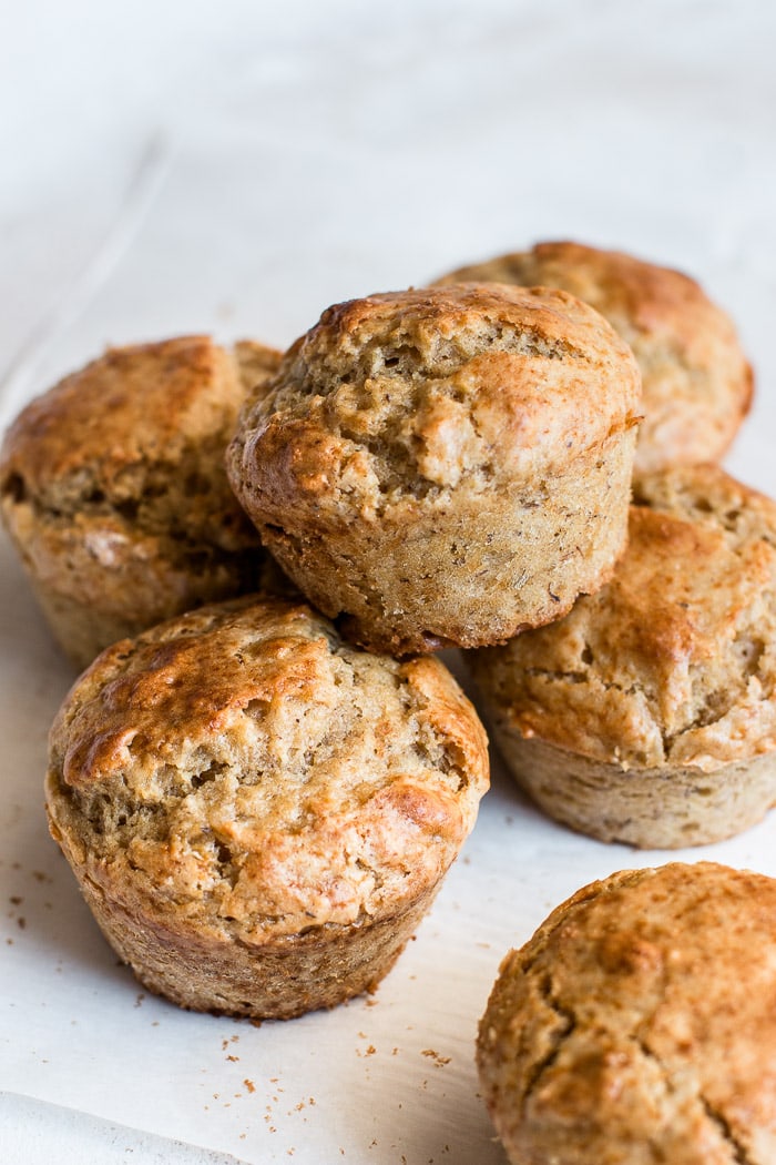 Peanut Butter Banana Muffins