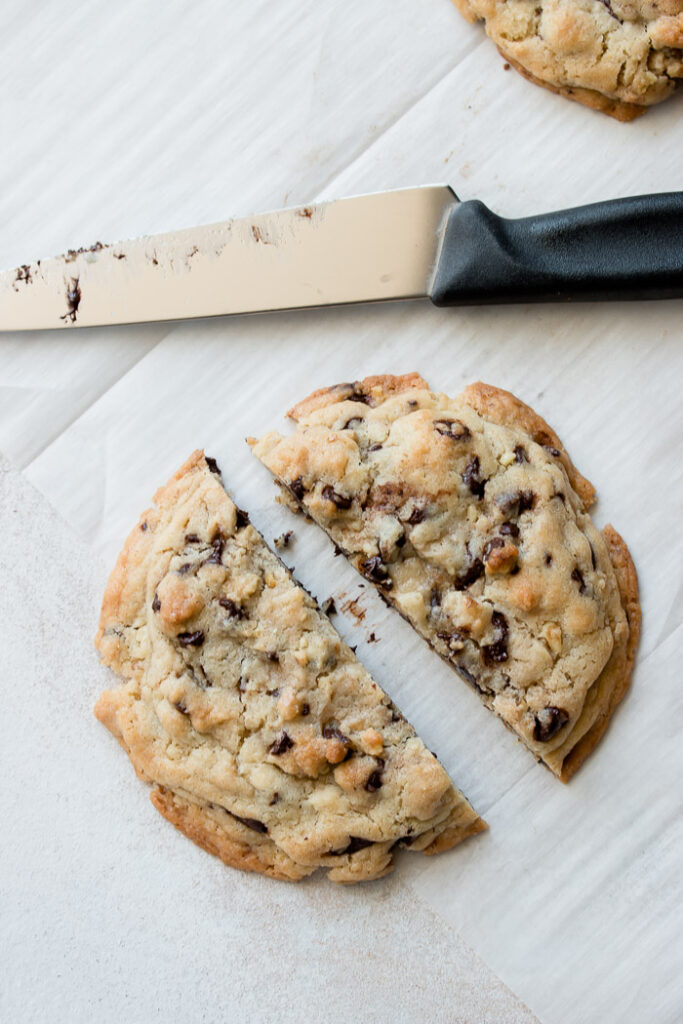 Giant Chocolate Chip Cookies