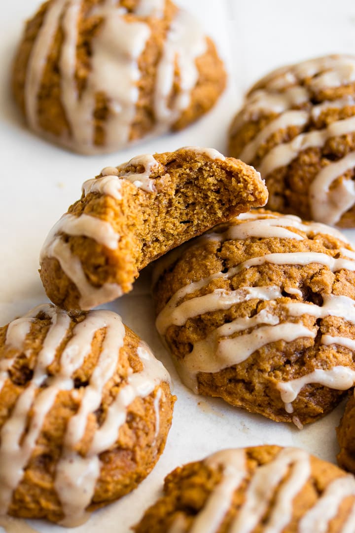 Day 2: Soft Glazed Pumpkin Cookies - Lovin' From the Oven