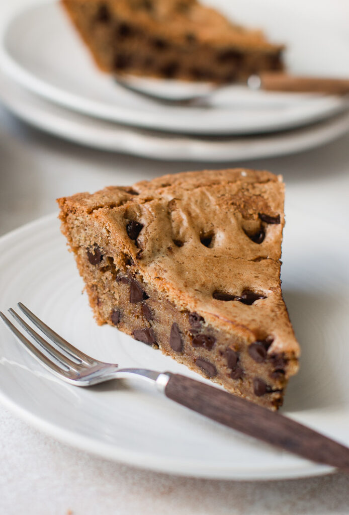 Chocolate Chip Cookie Cake - Brown Eyed Baker