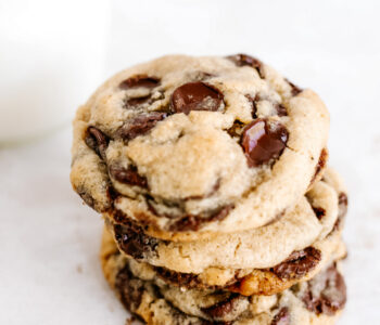 small batch chocolate chip cookies