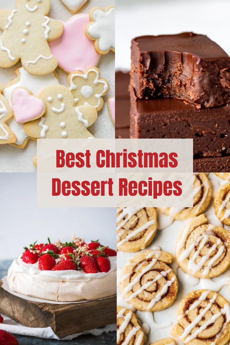 30 Best Christmas Dessert Recipes Pretty Simple Sweet 