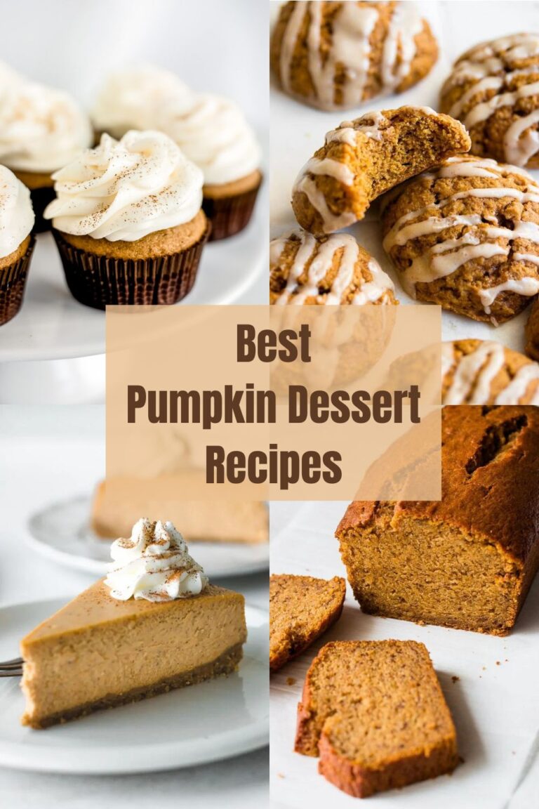 Best Pumpkin Dessert Recipes - Pretty. Simple. Sweet.