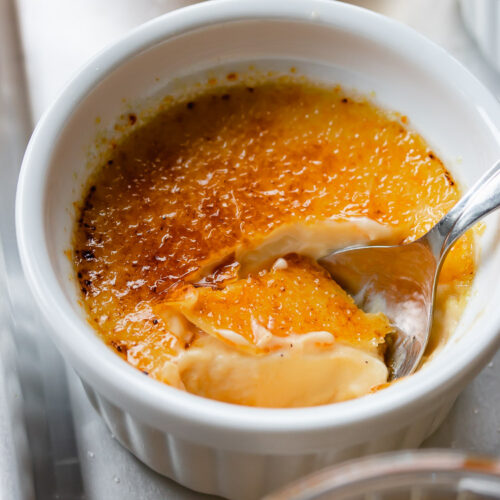 Creamiest Pumpkin Creme Brulee - Pretty. Simple. Sweet.