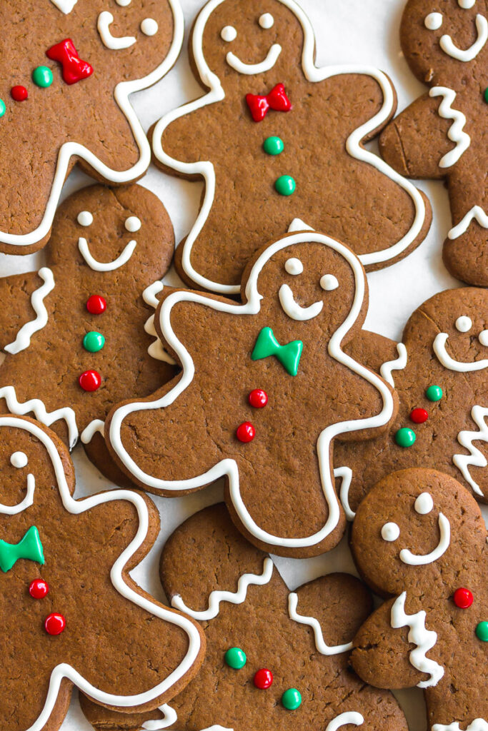 Gingerbread Cookie Cups - Celebrating Sweets