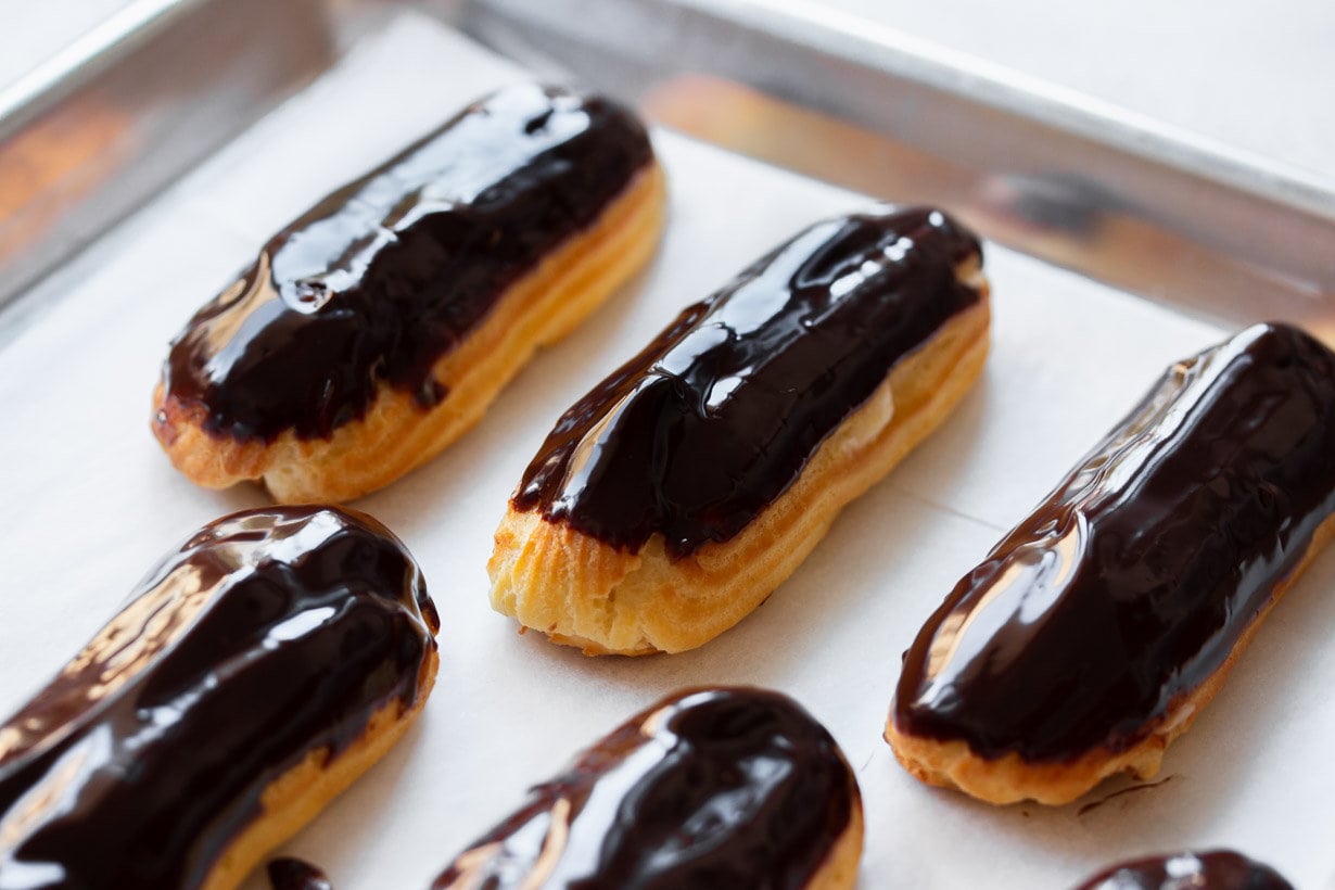 Perfect Classic Eclairs - Pretty. Simple. Sweet.