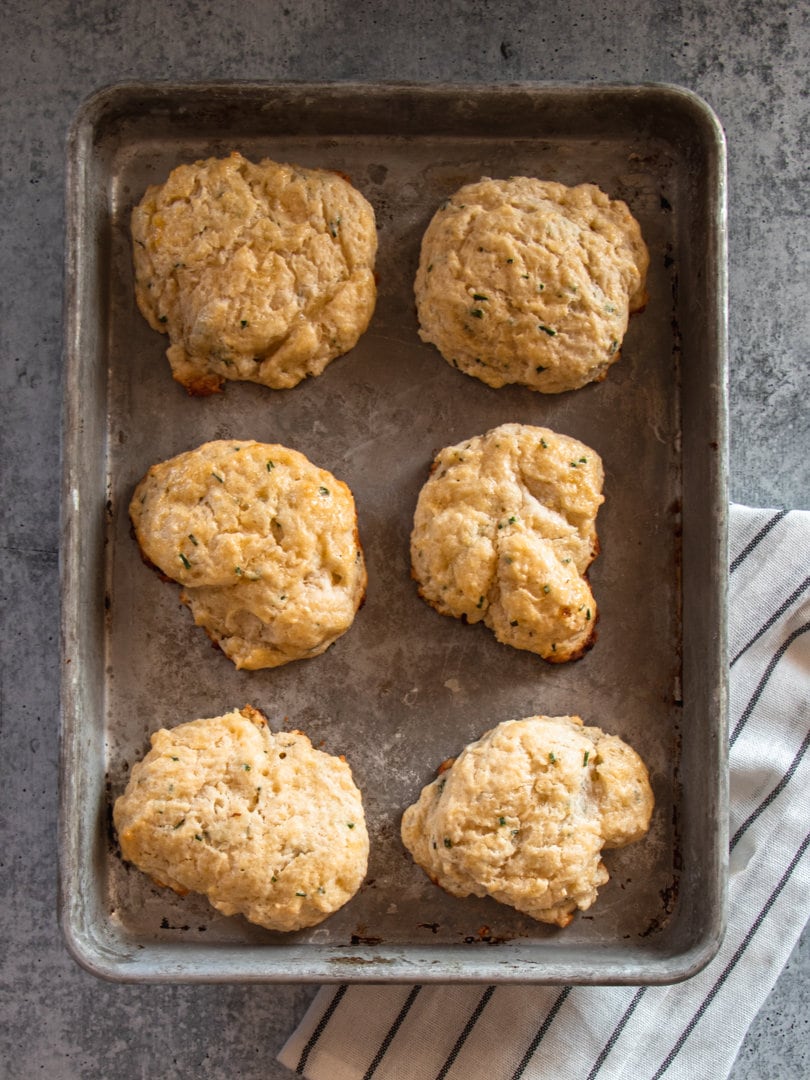 White Cheddar Chive Biscuits Easy Pretty Simple Sweet