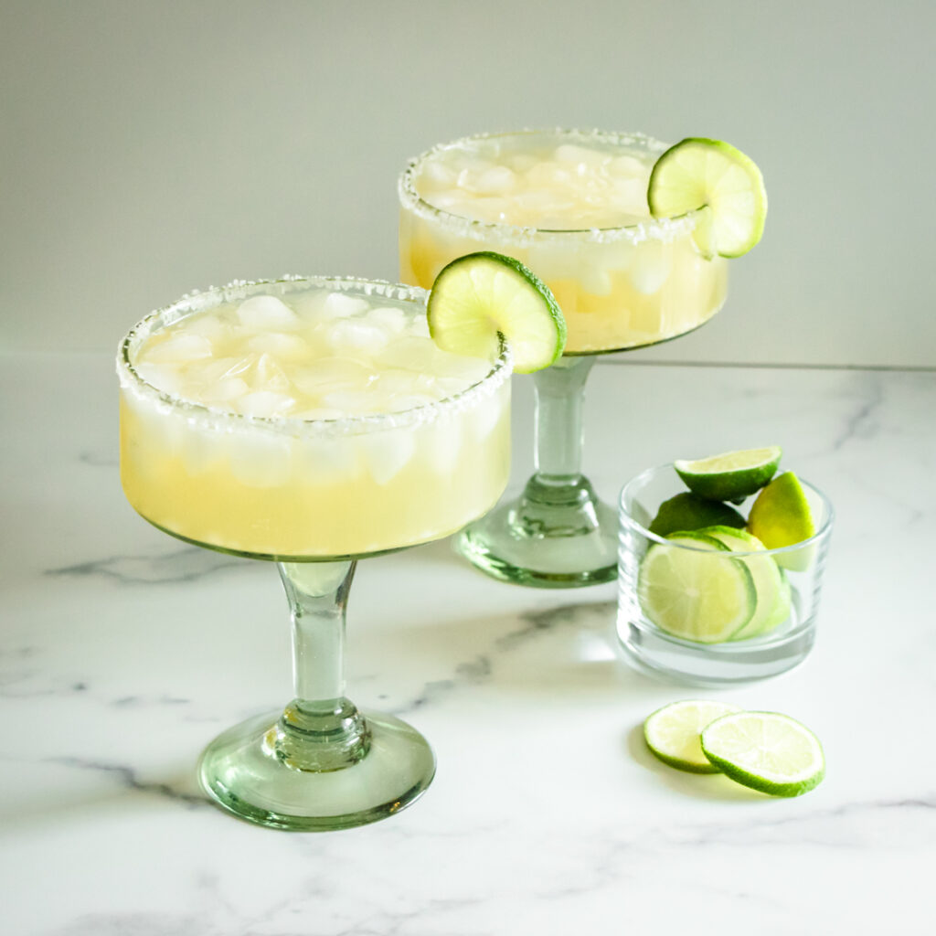 Classic Margaritas with Lime