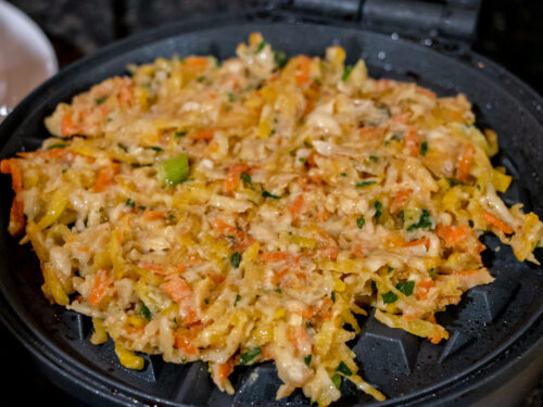 Veggie Ruffles Root Vegetable Waffles - Pretty. Simple. Sweet.