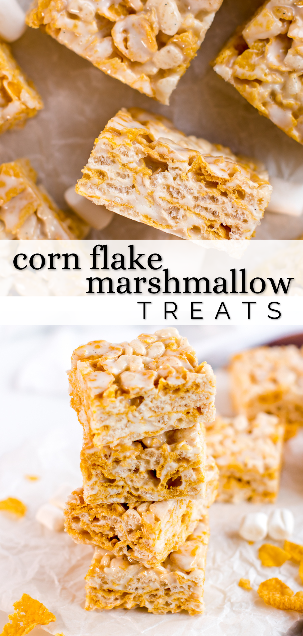 Pinterest pin cornflake marshmallow treats.