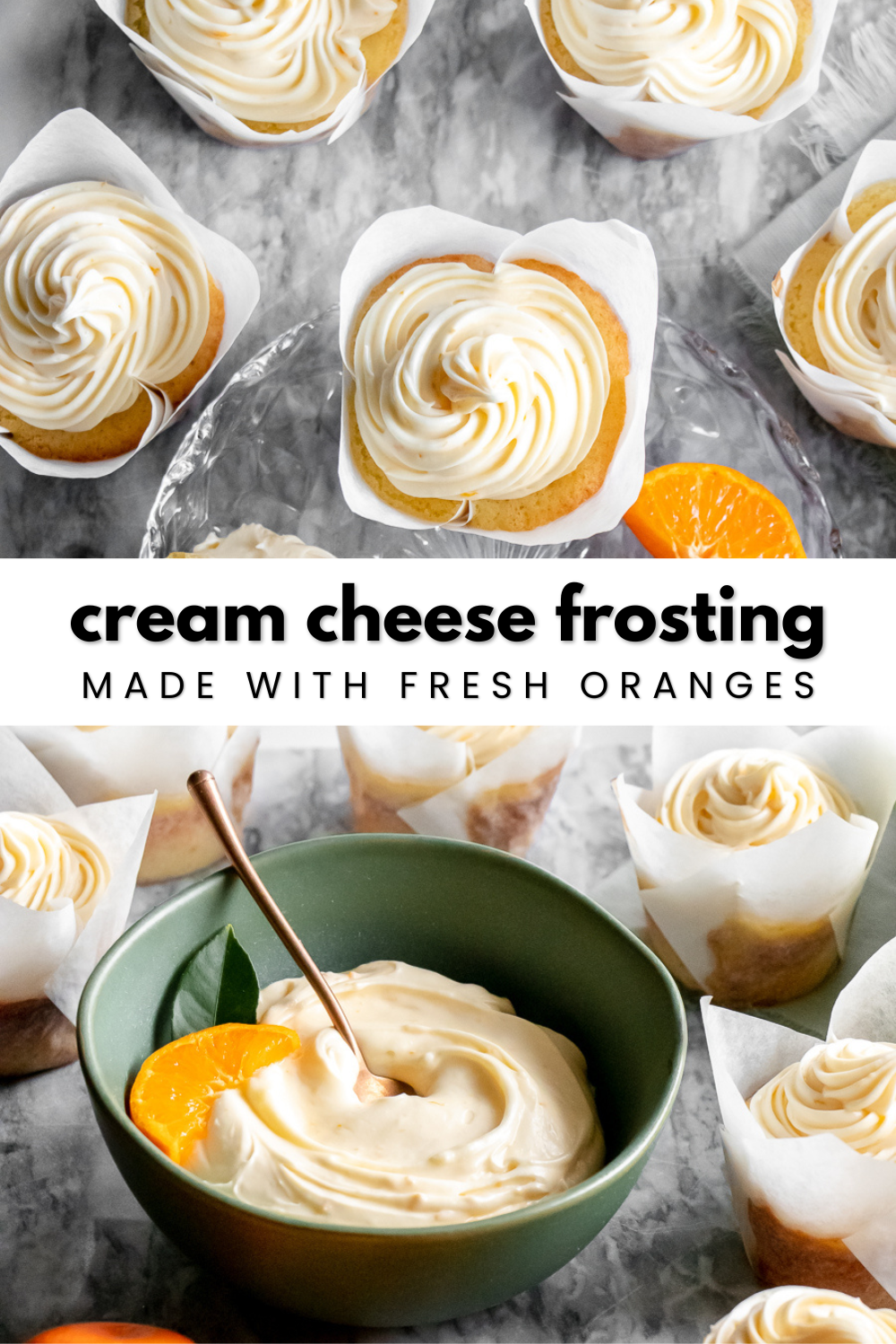 Orange Cream Cheese Frosting - Pretty. Simple. Sweet.